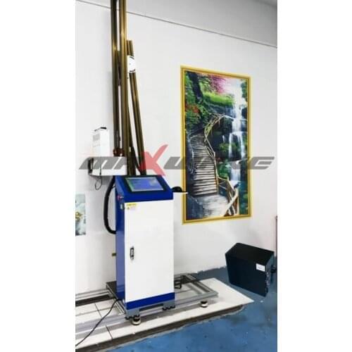 Maxwave laser High Quality DX7 Printing Head CMYKW UV Wall Printer Manufacturer For Family Photo with UPS battery