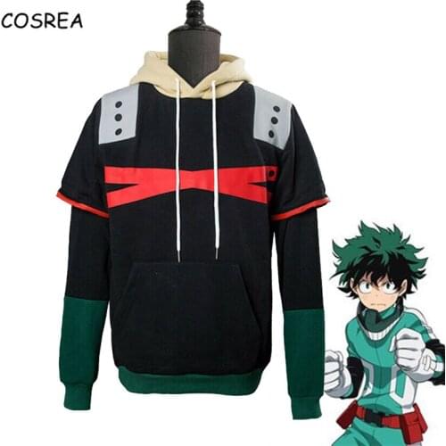 Anime Boku No Hero Academia My Hero Academia Clothes Jacket Men Cosplay Costume Shoto Todoroki Hoodie Sweatshirt Bakugou Katsuki