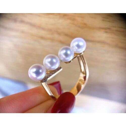 New Trendy 925 Sterling Silver Adjustable Finger Ring Base Settings Findings Jewelry Parts Fittings Accessories for Beads