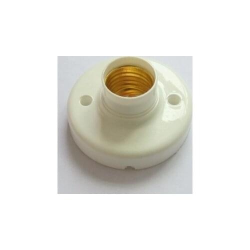 Free Shipping E27 Socket Plastic Light Lamp Holder Base E27 lamp holder