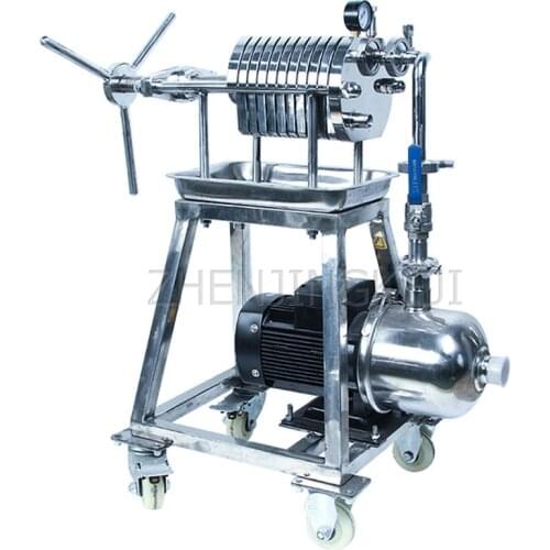 Frame Filter Press Machine Filter Tool Small Plate And Frame Fully Automatic Edible Oil Filter Stainless Steel Oil Filter Sewage