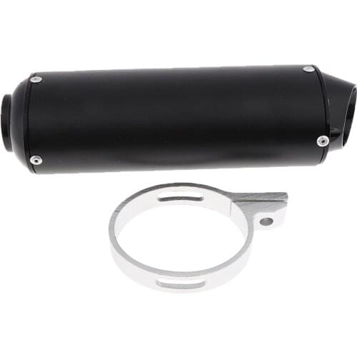 Alloy Motorcycle Exhaust Pipe,38mm Universal Motorcycle Exhaust Escape Muffler Pipe Kits