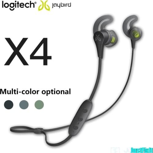 Logitech Jaybird X4 Sport Earphones Waterproof It Music A Calls Mobile Wireless Bluetooth Play Time 8 Hours