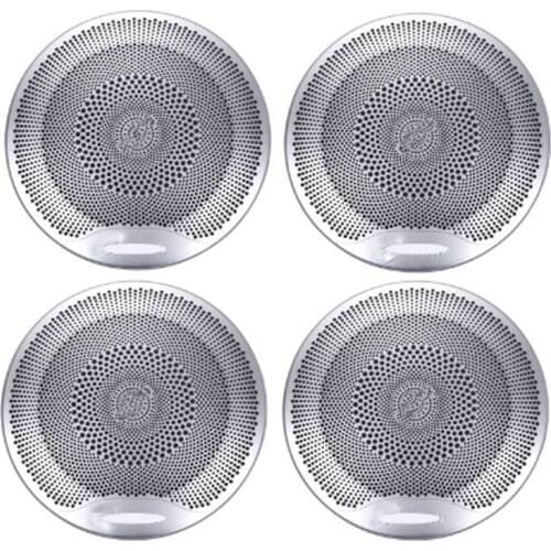 4pcs car styling car audio speaker door loudspeaker trim sticker cover for Mercedes Benz GLC 2016 E class benz W213 C class W205