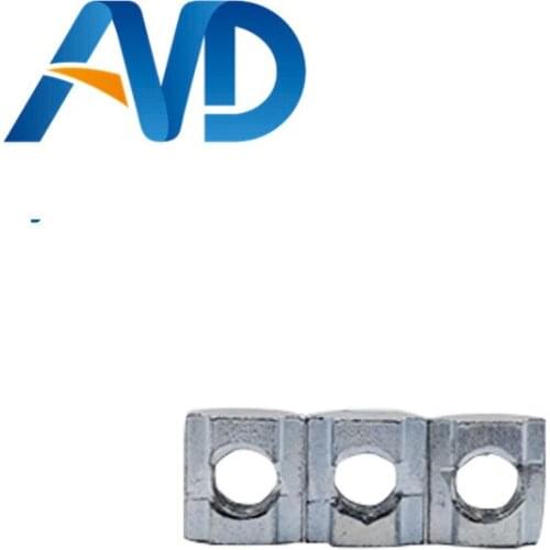 50pcs T Sliding Nut Block Square nuts M6 for 2020 Aluminum Profile Slot 6 Aluminum connector Accessor