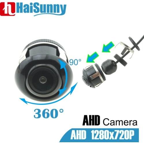AHD Car Front Side View Vehicle Backup Camera 360 No Blind Spot Area Night Vision For Android AHD Car DVD Head Unit Monitor