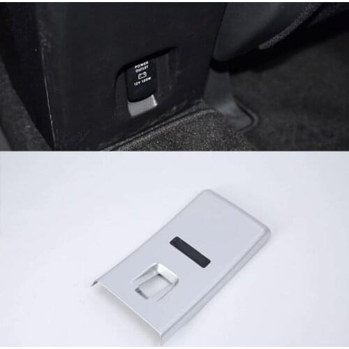 Car Accessories Interior Decoration ABS Rear Air Vent Outlet Cover For Mitsubishi Eclipse Cross 2018 Car-styling