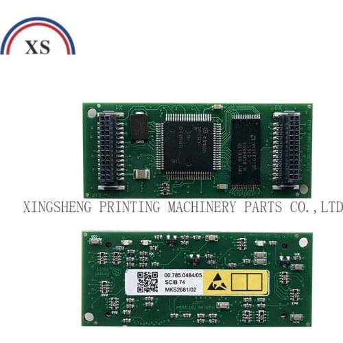 Free shipping 00.785.0484 SCIB74 Card Heidelberg SM74 PM74 Machine Module SCIB74 SM74 Machine LTM300-4 Small Board