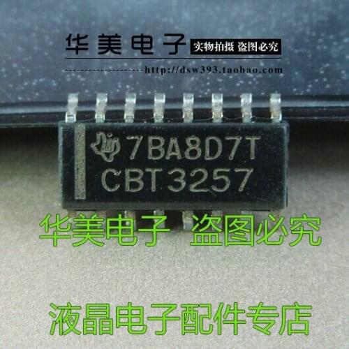More than Free Delivery. CBT3257 SN74CBT3257 quality goods imported compound chip SOP - 16
