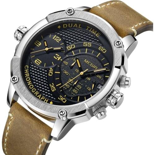 New MIGIR Casual Sports Quartz Watches Man Multifunction Chronograph Waterproof Watch Mens Luxury Wristwatch Relogio Masculino