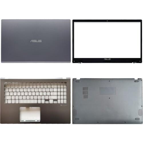 New original laptop case for asus x509 fl8700 fl8600 y5100 y5200f top an lcd cover back/front frame silver/grey