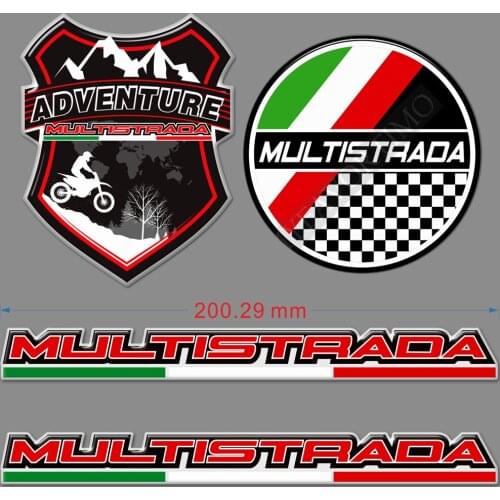 For Ducati Monster 696 797 821 Stealth 1200 S Motorcycle Stickers Tank Pad Protector Fairing Emblem Logo