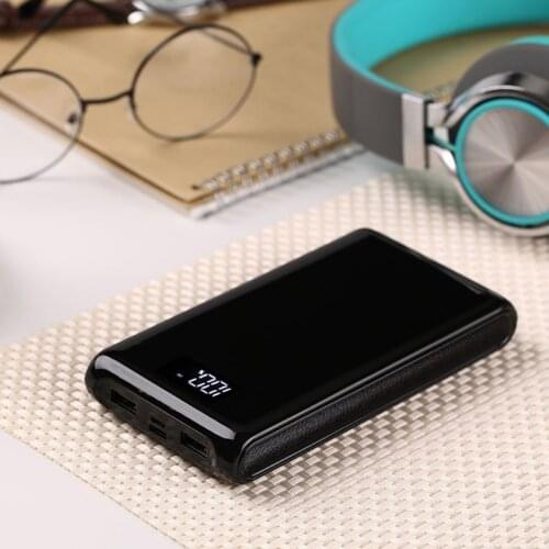 Dual USB Output 6x 18650 Battery DIY Power Bank Box Holder Case For Mobile Phone Tablet PC
