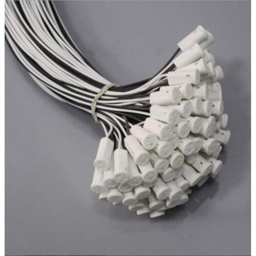 G4 Base Crystal Bulb Lamp Halogen Bulb Ceramic Socket Lampholder Plug 100pcs