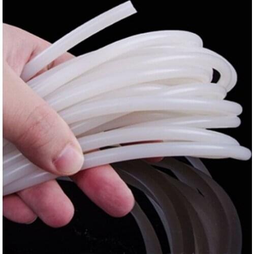 Round Silicone Seal Strip 2/3/4/4.5/5/5.5-10mm Silicone Rubber Seal Strip O Type Solid Sealing Strips