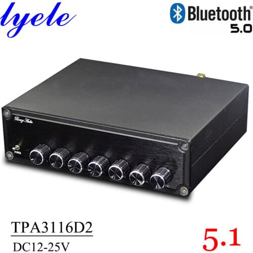 TPA3116 5.1 channel Bluetooth 5.0 power amplifier