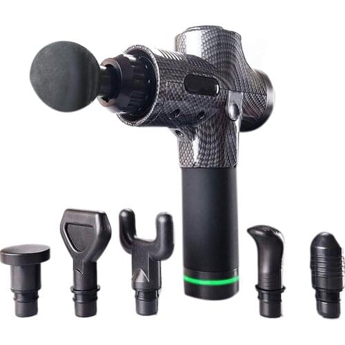 Massager Deep Tissue Percussion Massager - 30-Speed 6 Heads Super Quiet Muscle Massager For Pain Relief US Plug