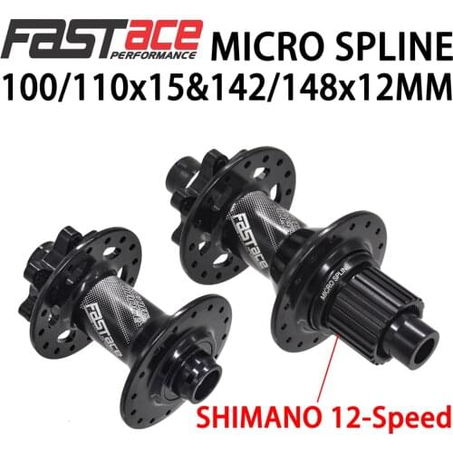 FASTACE DA201 F/R XT M8100 M7100 FH BH HUB 32H 100x15mm 110x15mm 142x12mm 148x12mm E-THRU Axle Bike 12 speed MICRO SPLINE Hub