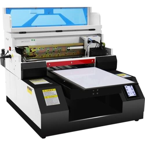 Multifunction A4 UV Printer with Bottle Holder UV Inkjet Flat Printing Machine for Epson L800 Printhead for Phone Case Acrylic