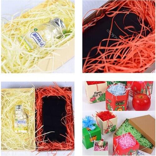 New 100g/Pack Shredded Tissue Paper Baker Filler Package Wrap Gift Bags Box Hamper
