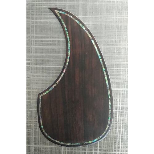 Soild Rosewood Pickguard with Abalone Inlay for Acoustic Classical Folk Guitar WID-124
