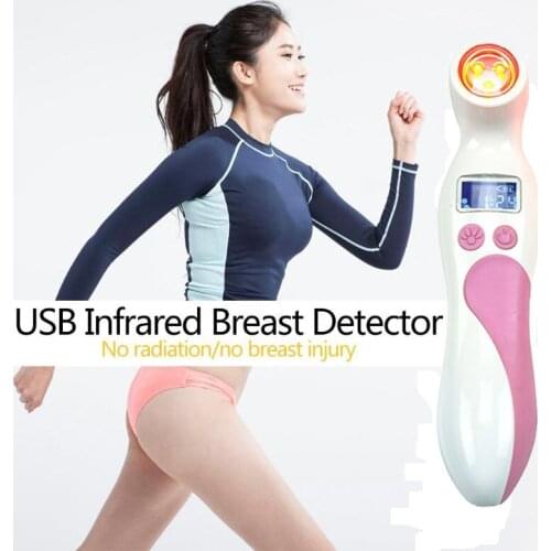3 Gear LED Massage USB Infrared Breast Detector Women Chest Care Machine Check Device Female Electronic Body Health Care USB