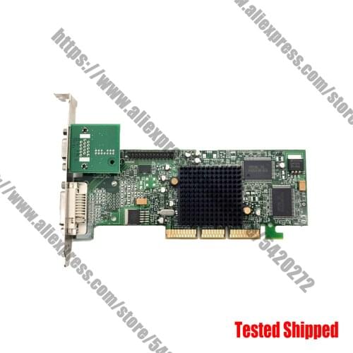 MATROX G550 32MB graphics card G55+ MDHA32DB AGP device graphics card
