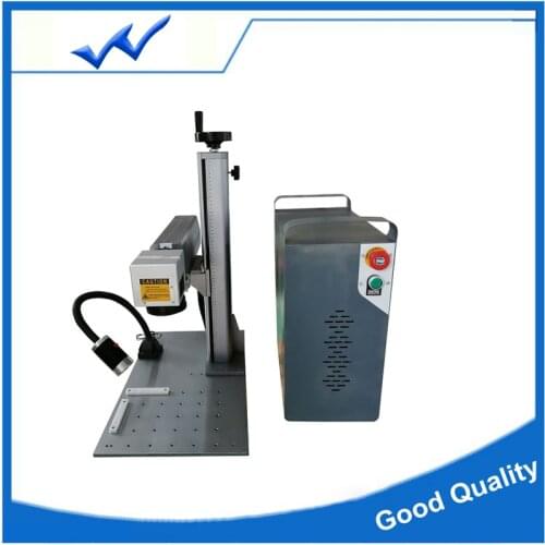 JPT Raycus 20W 30W Fiber Laser Marking with Rotary Axis