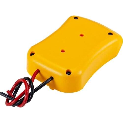 RISE-Battery Adapter for Dewalt 20V Battery 18V Dock Power Connector 12 Gauge Robotics Wires Connector Conversion