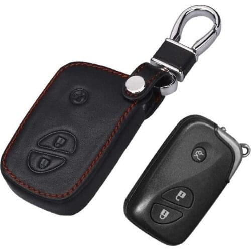 Free shipping ,Good quality Genuine leather car key wallet bag case cover for Lexus ES250/RX270/ESGSCT200IS250