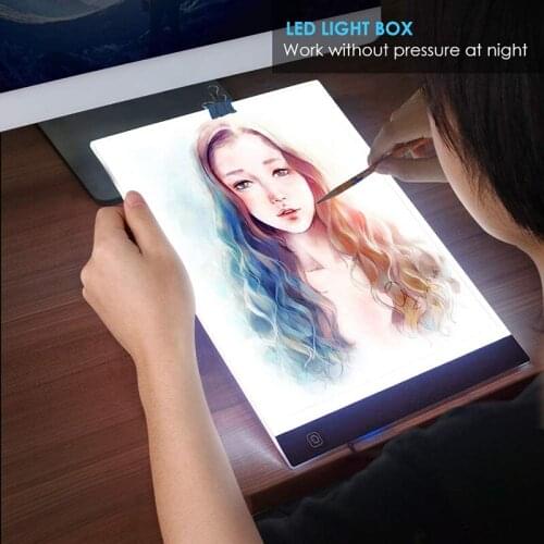 Digital A4 LED Drawing Tablet Graphic Tablets LED Light Box Copy Board Electronic USB Art Graphics Pad Writing Table