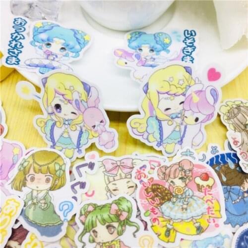 40 pcs Anime cute knight Stickers for Car Styling Bike Motorcycle Phone Laptop Travel Luggage Cool Funny Sticker Bomb Decals