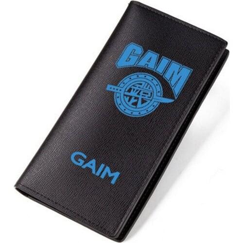 Gaim Wallet Kamen Rider Purse Masked Orange Arms Game Short Long Leather Cash Case Money Notecase Change Burse Bag Card Holders