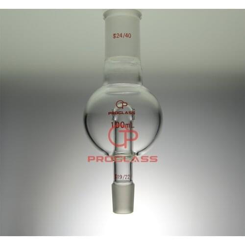 Laboratory Adapters Distilling,Trap,Anti-Splash,100mL 24/40 Top Joint,and 19/22 Bottom Joint