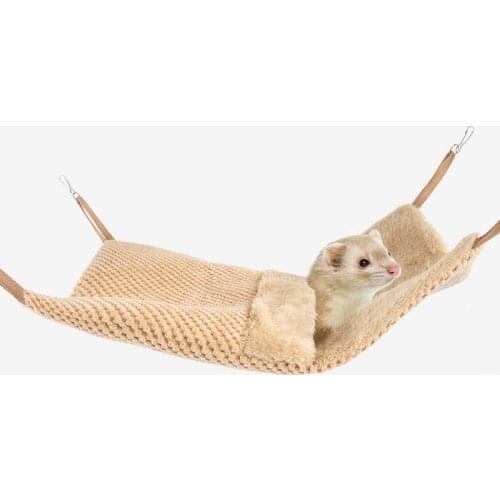 Warm Soft Comfortable Hamster Sleeping Hammock Hanging Cage Nest ouse Blanket Bed Pocket Shape Squirrel Chinchillas Hanging Bed