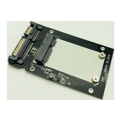 New Small board 50mm mSATA SSD to 2.5" SATA Drive Converter Adapter msata adaptor For Windows2000/XP/7/8/10 for Vista Linux Mac