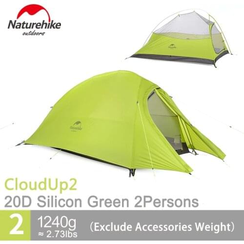 Naturehike 2 Persons Camping Tent Waterproof Ultralight Double Layer Tent