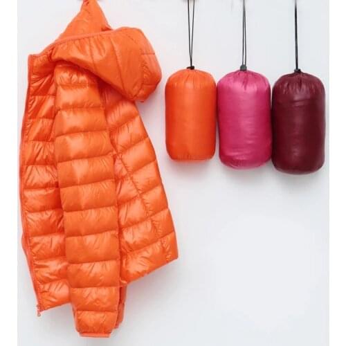 Lightweight Padded Jackets Womens Jackets Spring 2021 Hooded Ultralight Quilted Coat for Warm Winter Down Coats Light puffer