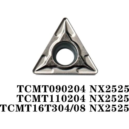 TCMT TCMT090204 NX2525 LTCMT110204 TCMT16T304 TCMT16T308 Lathe Insertion Carbide Insert Quality 100% Original 10pcs CNC