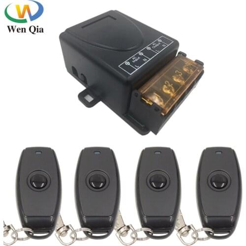 433Mhz Universal Wireless Remote Control Smart Switch AC 220V 30A HighPower 1CHReceiver Module RF Transmitter LightPump Factory