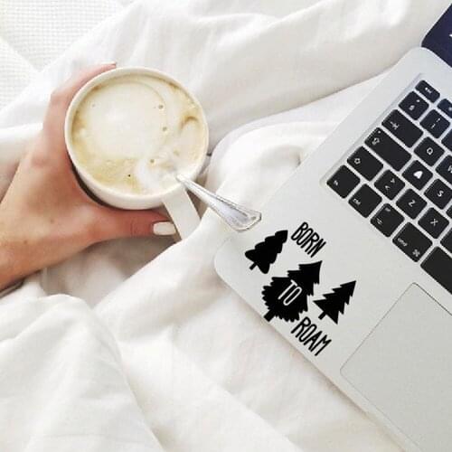 Born to roam vinyl ornament Computer stickers waterproof removeable Laptop decor wall decal travel adventure vinyl decals G240