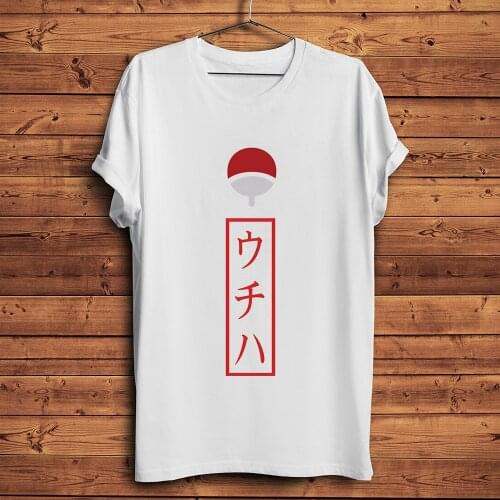 Sharingan Shinobi Family Icon funny anime t shirt men summer white casual tshirt unisex short sleeve Japan manga streetwear tee