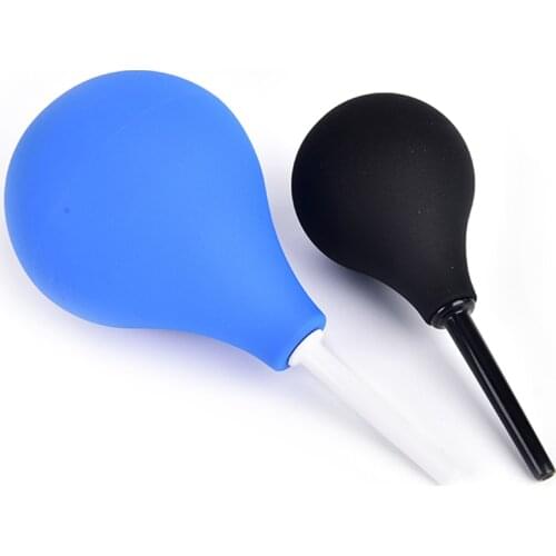 89/160/220ML Silicone Enemator Vaginal Enema Rectal Syringe Anal Rectum Vaginal Cleaner Shower Bidet Accessories