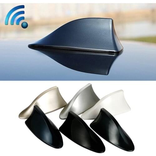 For suzuki grand vitara liana swift jimny sx4 auto aerial with blank radio signal car antena shark fin antenna 3M sticker