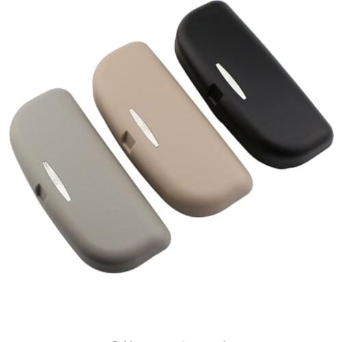 Foal Burning Car Glasses Case Organizer Box Sunglasses Holder Storage Pockets for Nissan X-trail Qashqai Murano Sunny Juke Tiida