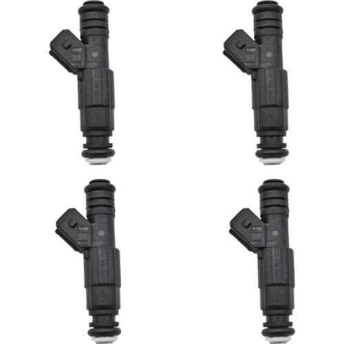 4PCS Nozzle Fuel Injector 0280155703 Bico For Jeep/Wrangler Cherokee 4.0L L6 Injection 0 280 155 703