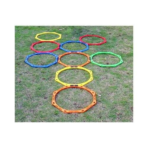 Football training equipment fitness basketball hexagonal agility ring physical fitness ring childrens Taekwondo training ring