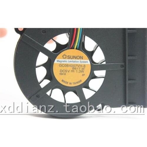 GC054007VH-8 5V1.3W M.B197 Notebook fan 4-wire automatic speed control