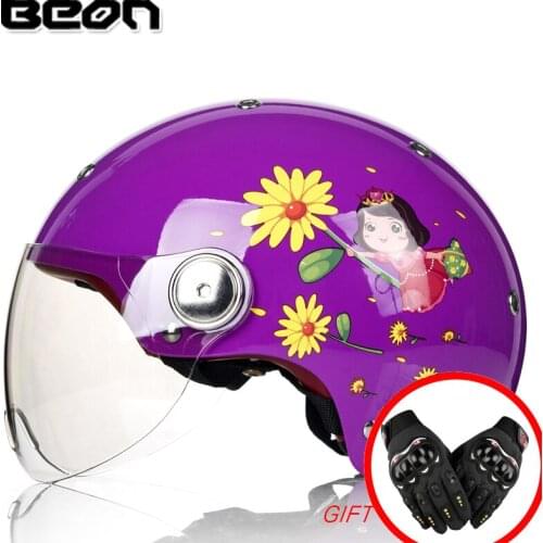 Motorcycle Half Face Bicycle Vehicles Helmet Woman Winter Riding Casco Motorbike Protection Cycling Safety Thermal Helmets