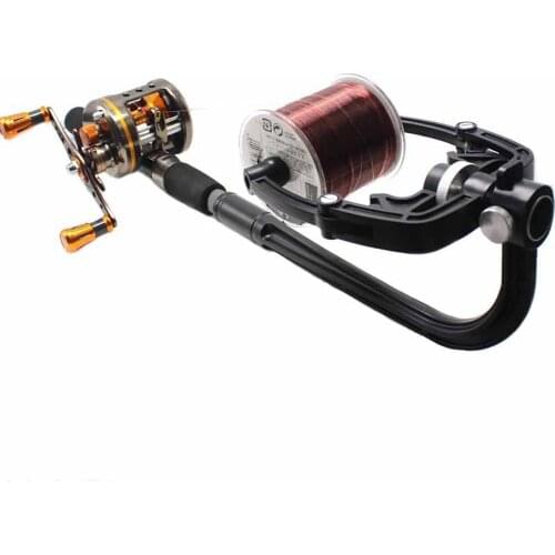 Portable Outdoor Fishing Reel Spool Line Rope Fast Smooth Spinning Winder Tool